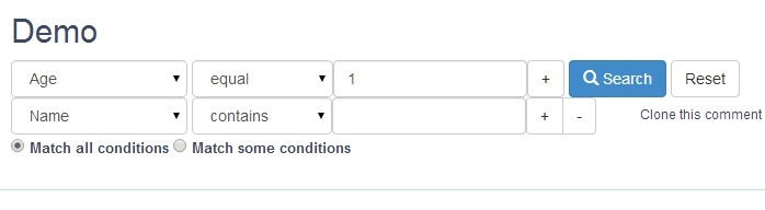 jQuery wowsearchform